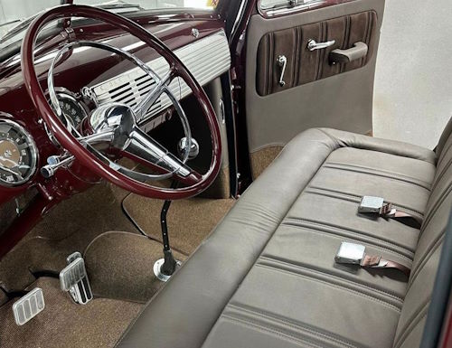 upholstery and interior finish